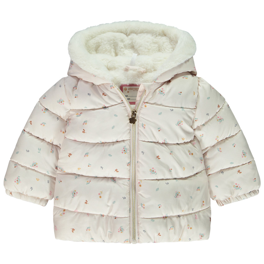 Παλτό Grand Froid με floral σχέδιο για κορίτσι μωρό 