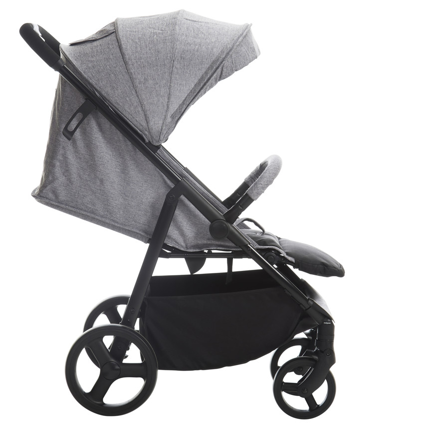 Καρότσι duo Essential με κάθισμα αυτοκινήτου i-Size μαύρο/γκρι 
