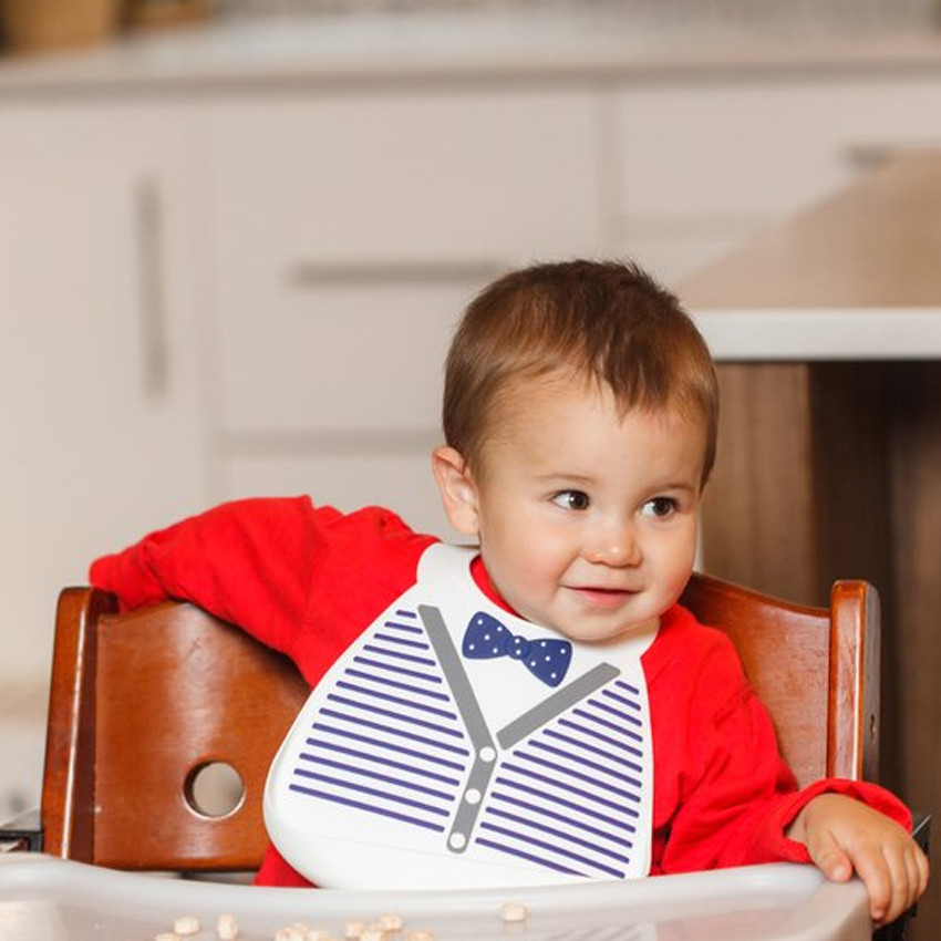 Make my Day Σαλιάρα Σιλικόνης Gentleman 