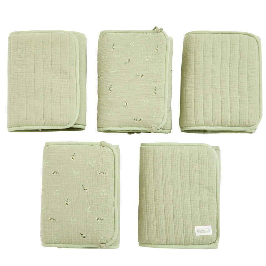 Σετ 5 ρυθμιζόμενα προστατευτικά κάγκελων Promenade Bucolique πράσινο 