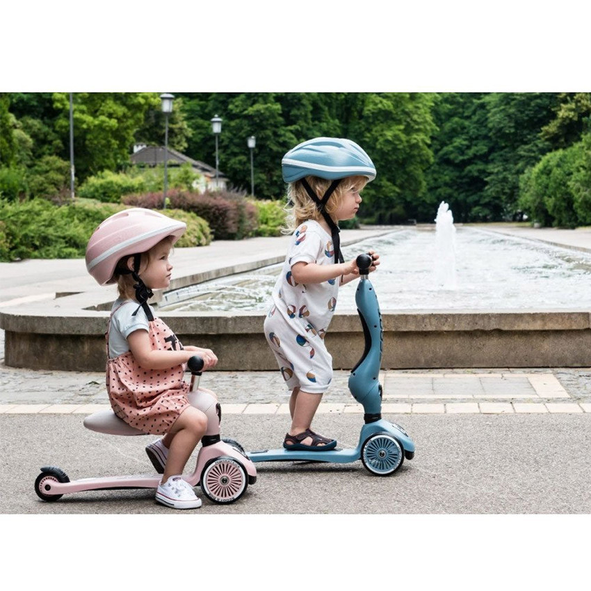 Ποδήλατο Ισορροπίας & Πατίνι 2 σε 1 HighWayKick 1 Steel Scoot & Ride  