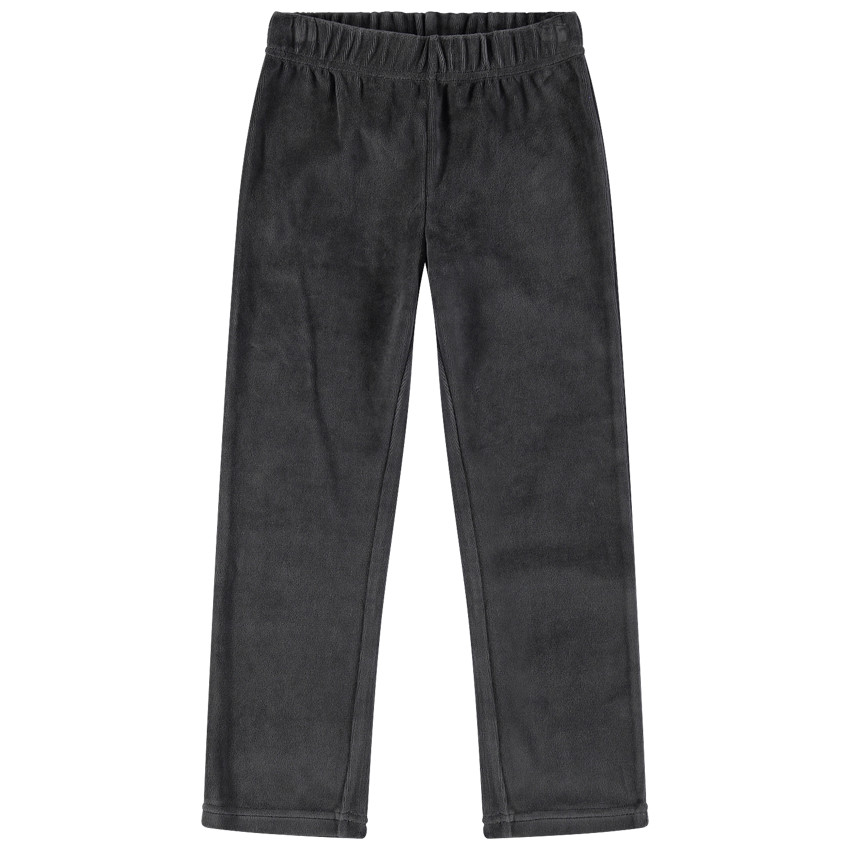 Δίχρωμη βελουτέ πιτζάμα με τυπωμένη πριγκίπισσα 