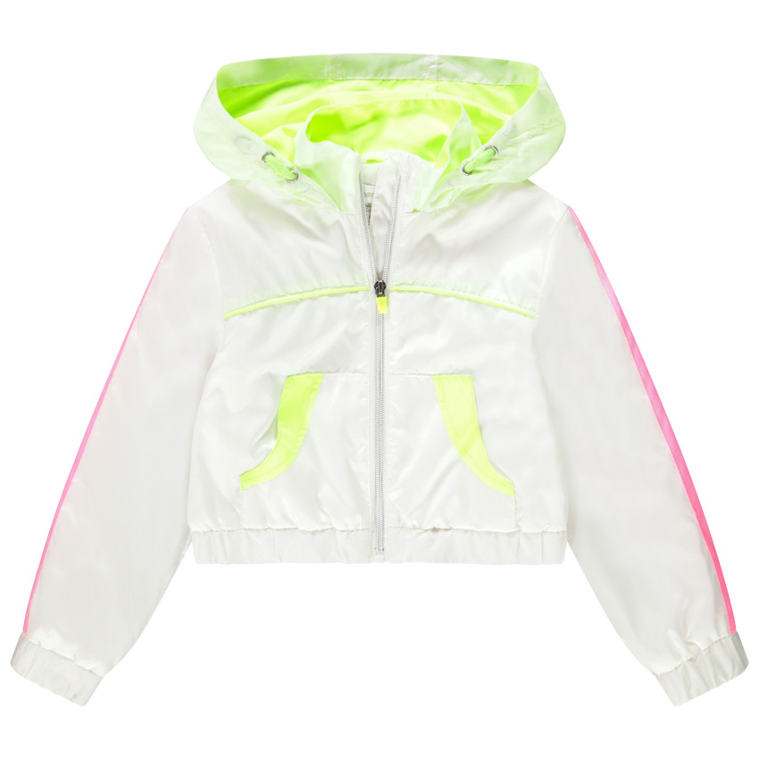 Aαντιανεμικό λεπτομέρειες fluo για κορίτσι 