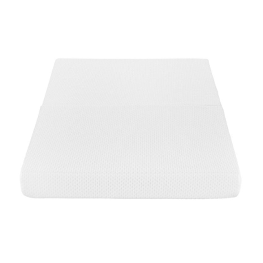 Πτυσσόμενος ταξιδιωτικός матelas 60 x 120 εκ. λευκός 
