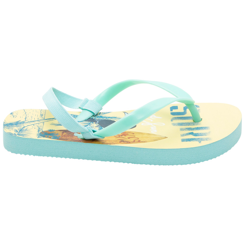 Σανδάλια με σχέδιο τουκάν και surf για αγόρι 