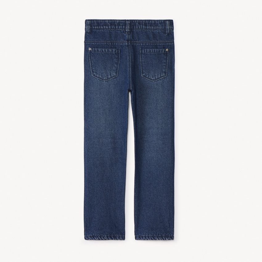 Τζιν ίσιο μονόχρωμο για αγόρι 