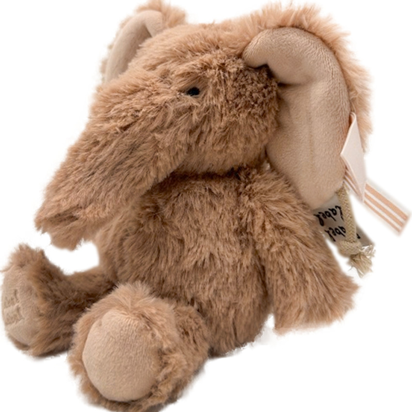 Χνουδωτό Μαλακό Παιχνίδι Elephant Elly M Καφέ 