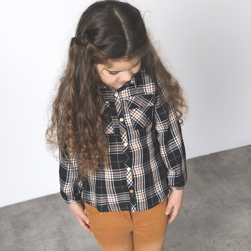 Jean στυλ ξεβαμμένο με rivets φαντεζί για κορίτσι 