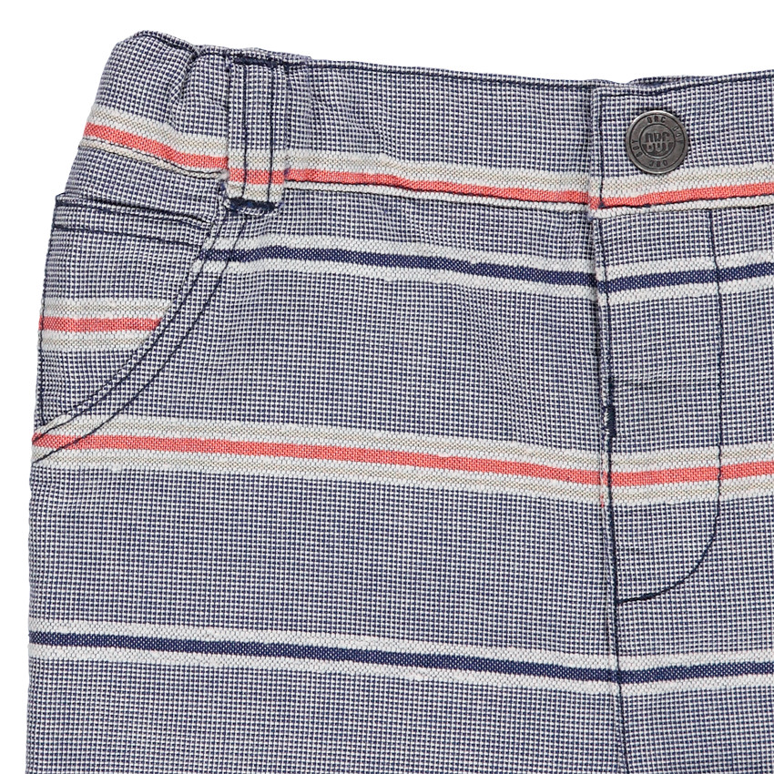 Βερμούδα με φαντεζί ρίγες    Additional Βερμούδα με φαντεζί ρίγες