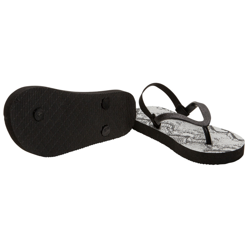 Σανδάλια με πλάτη από γκλίτερ και σχέδιο φιδιού  Additional Σανδάλια με πλάτη από γκλίτερ και σχέδιο φιδιού