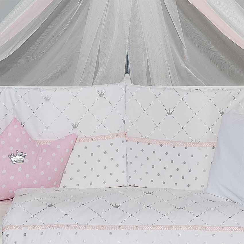  Σετ προίκας 9τμχ 70*140 queens crown  