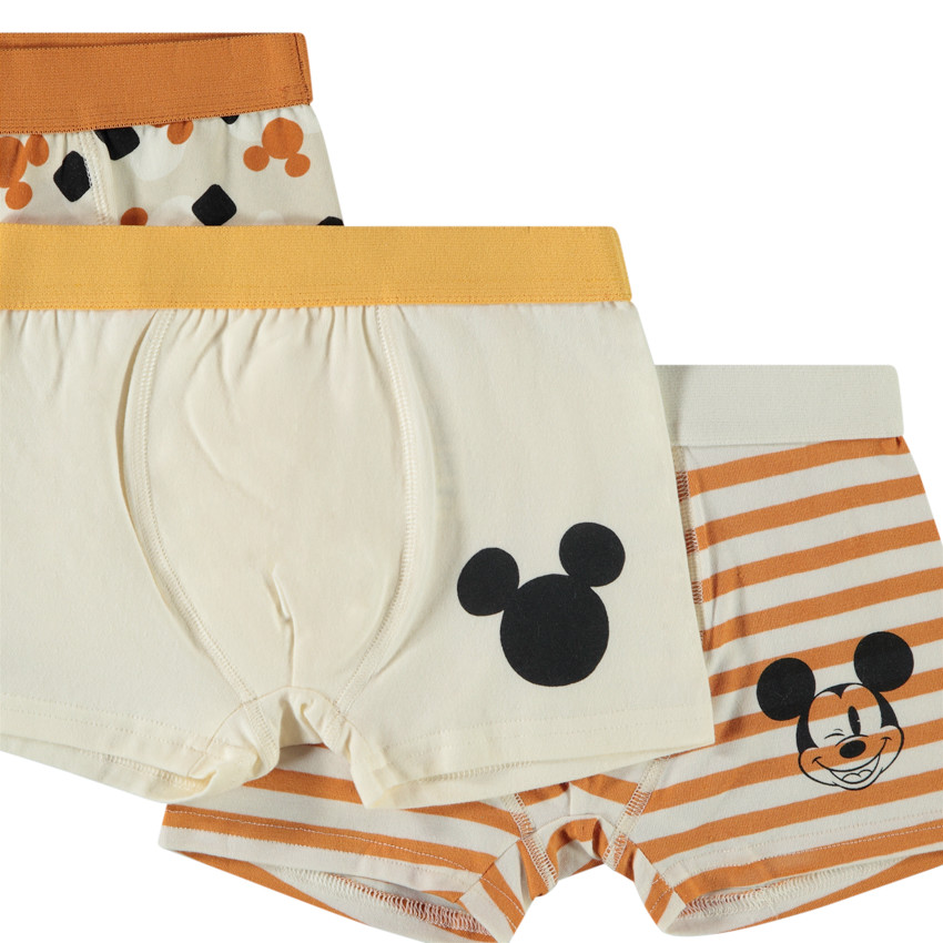Σετ από 3 φαντεζί boxers Mickey Disney για αγόρι 