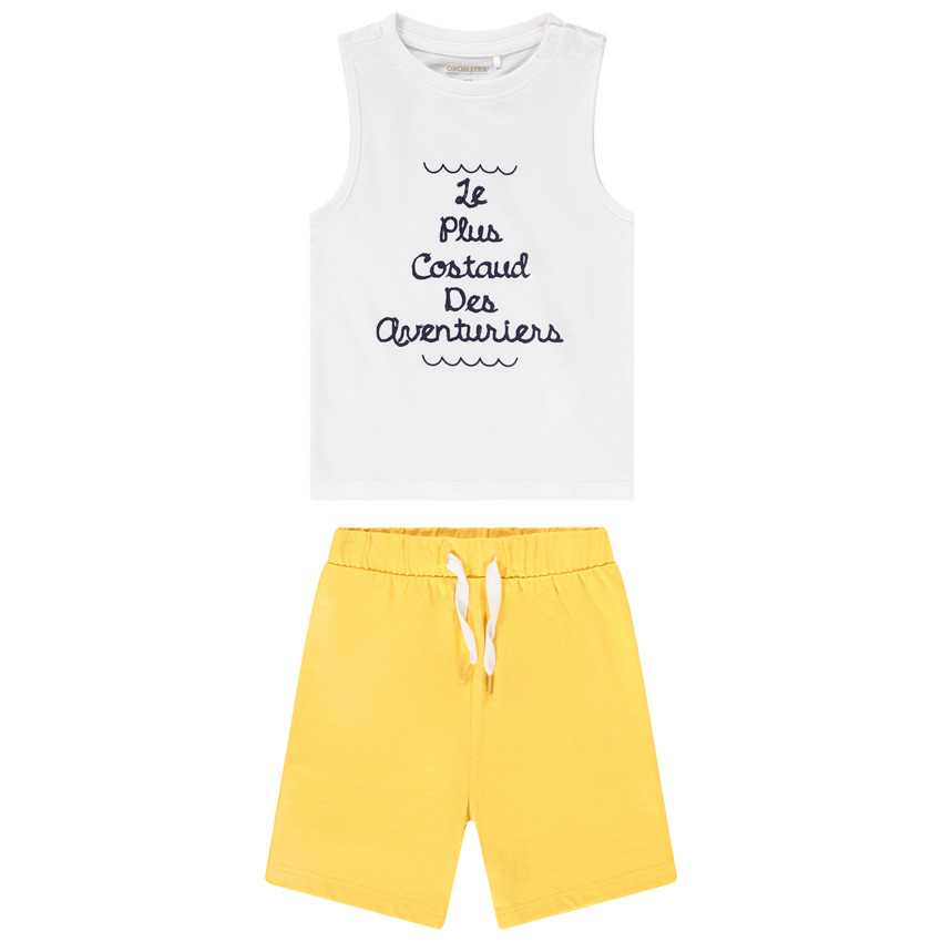 Ensemble de plage débardeur + short pour bébé garçon Main Ensemble de plage débardeur + short pour bébé garçon