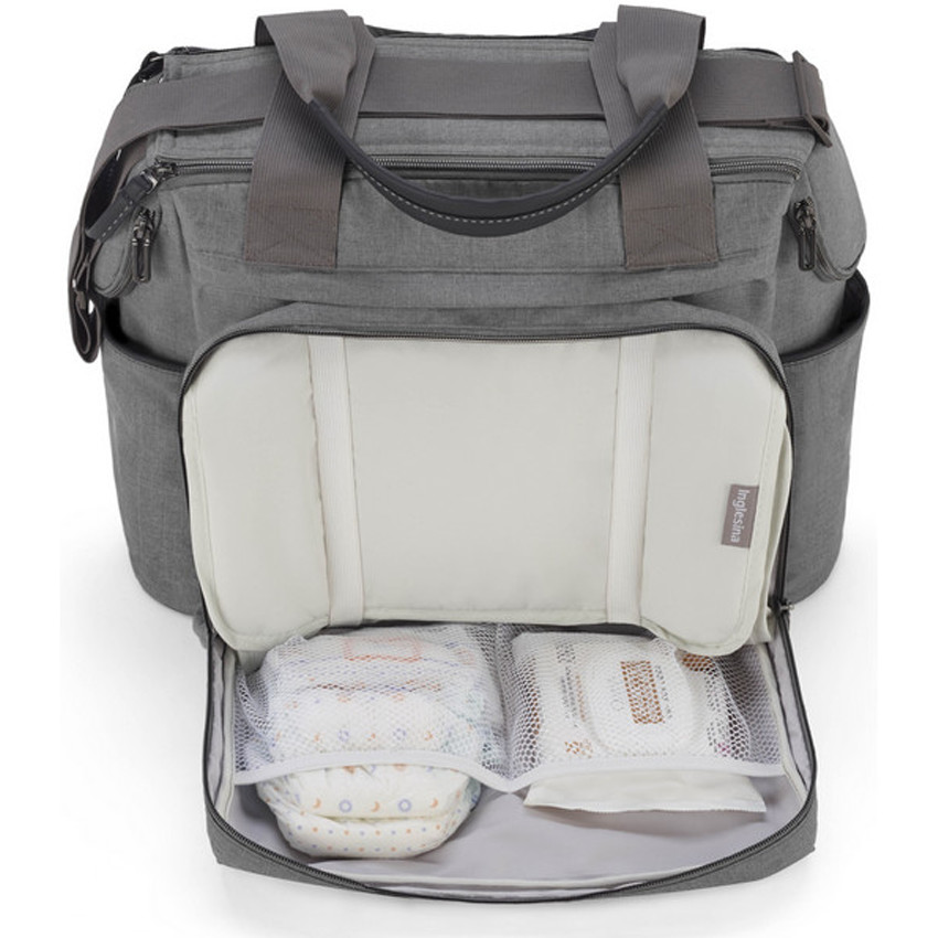 Τσάντα - αλλαξιέρα καροτσιού Inglesina Dual Bag Aptica Emerald Green 