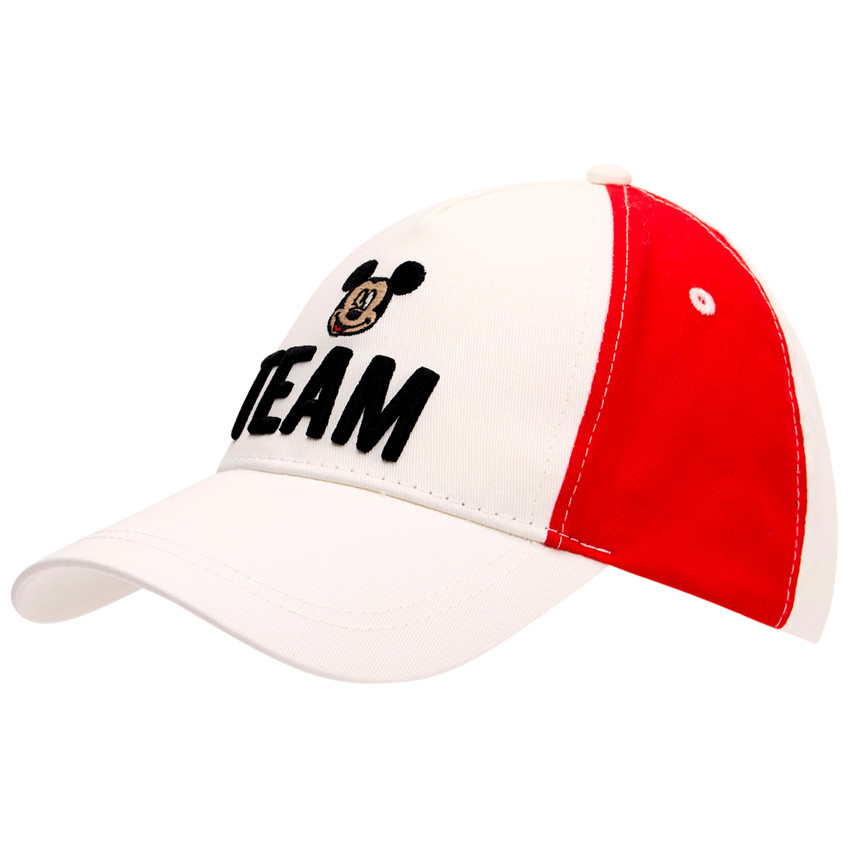 Καπέλο τριών χρωμάτων με ανάγλυφο κέντημα Mickey Disney αγόρι 