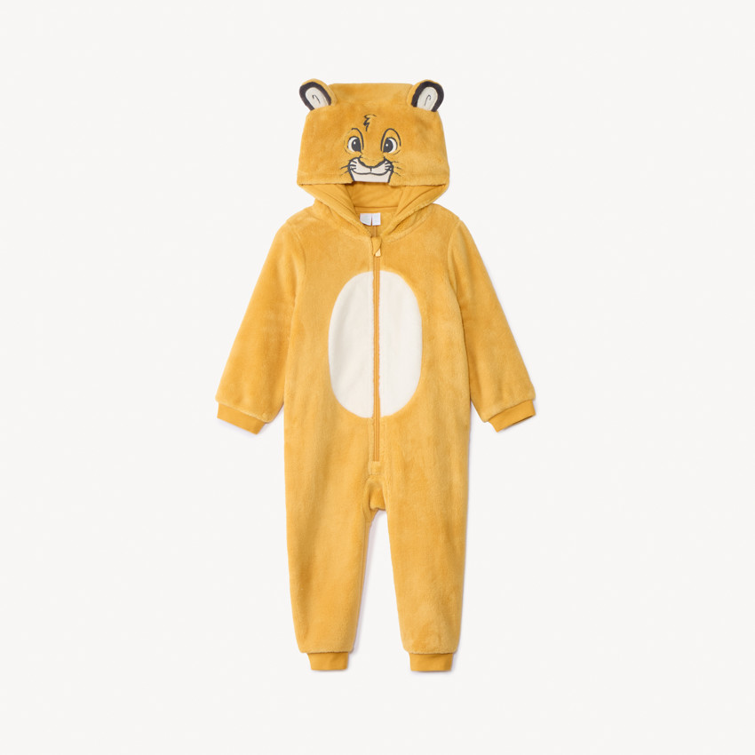 Πιτζάμα sherpa με κουκούλα Le Roi Lion Disney για μωρό αγόρι 