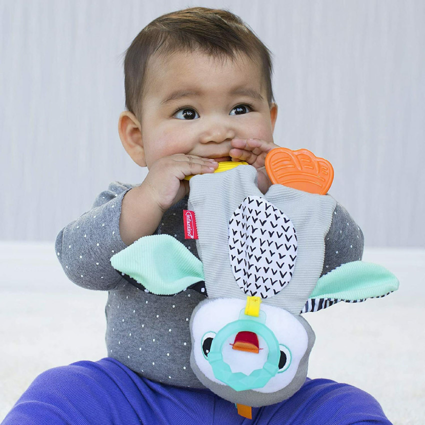 Μασητικο Οδοντοφυιας Cuddly Teether Penguin  INFANTINO  Additional Μασητικο Οδοντοφυιας Cuddly Teether Penguin  INFANTINO