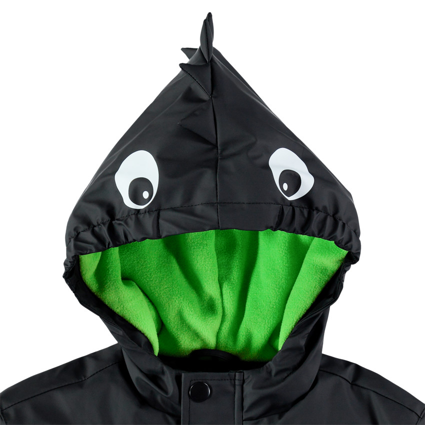 Parka 3 en 1 motif dinosaure doublée micropolaire  Additional Parka 3 en 1 motif dinosaure doublée micropolaire