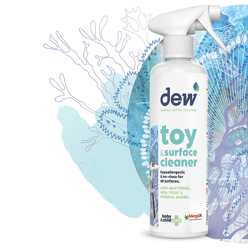 Dew Toy & Surface Sanitiser Αντιβακτηριακό Απολυμαντικό Σπρέι, 500ml 