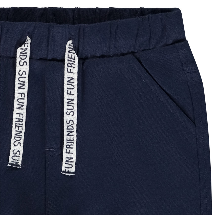 Βερμούδα en molleton μονόχρωμο για bebe αγόρι 