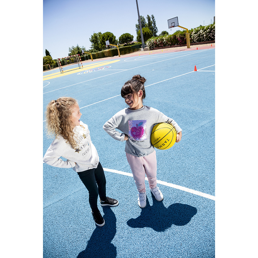 Σετ από 2 μονόχρωμα κολάν με ραφές για κορίτσια 