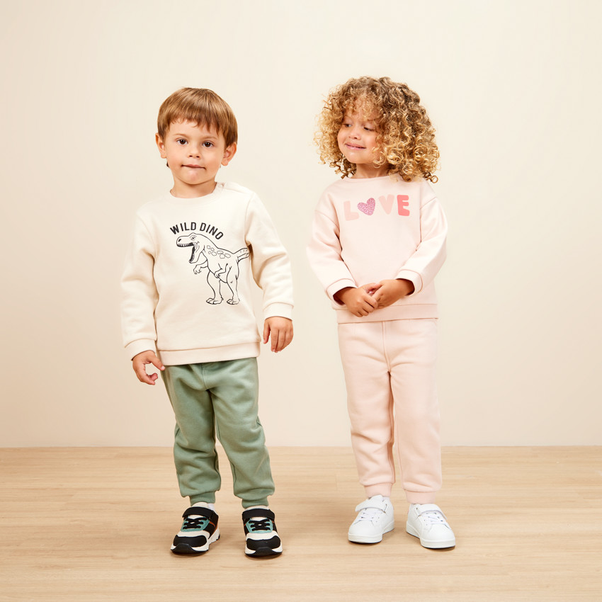 Σετ φόρμα 2 τμχ. print Love για bebe κορίτσι 