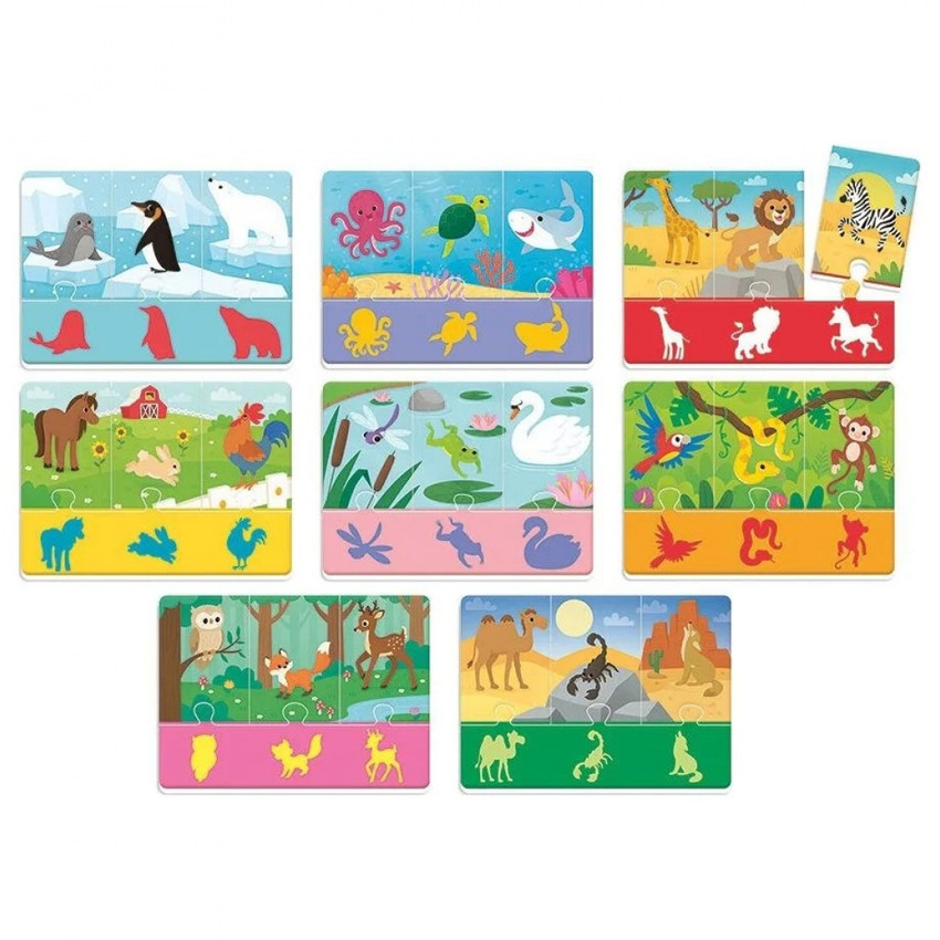 Εξυπνούλης Baby Montessori Εκπαιδευτικό Παιχνίδι Ποιο Ζωάκι Είναι; Για 12-36 Μηνών 