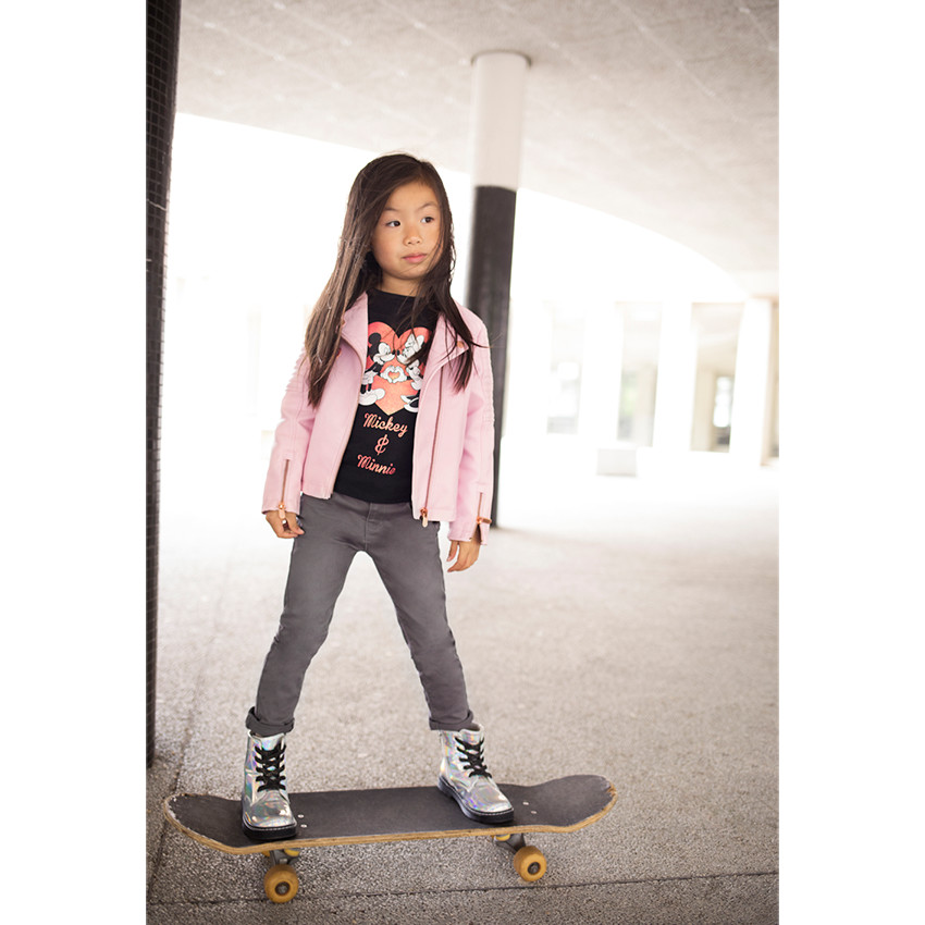 Μακρυμάνικη μπλούζα από ζέρσεϊ με στάμπα Μίκυ και Μίνι της Disney  