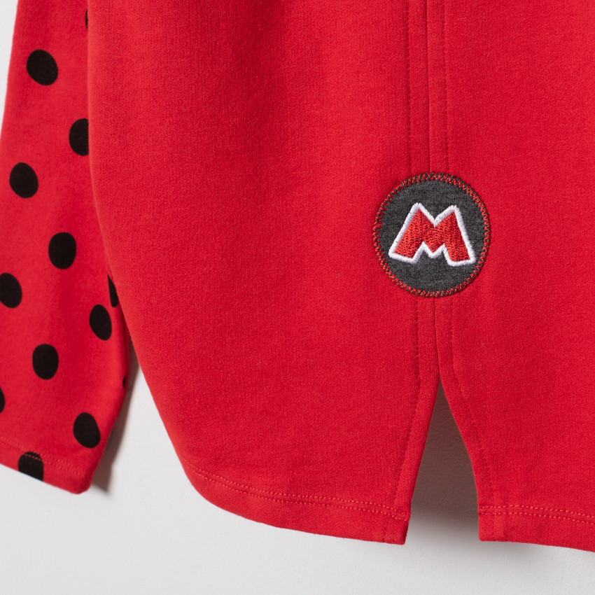 Sweat à capuche à pois print Minnie Disney 