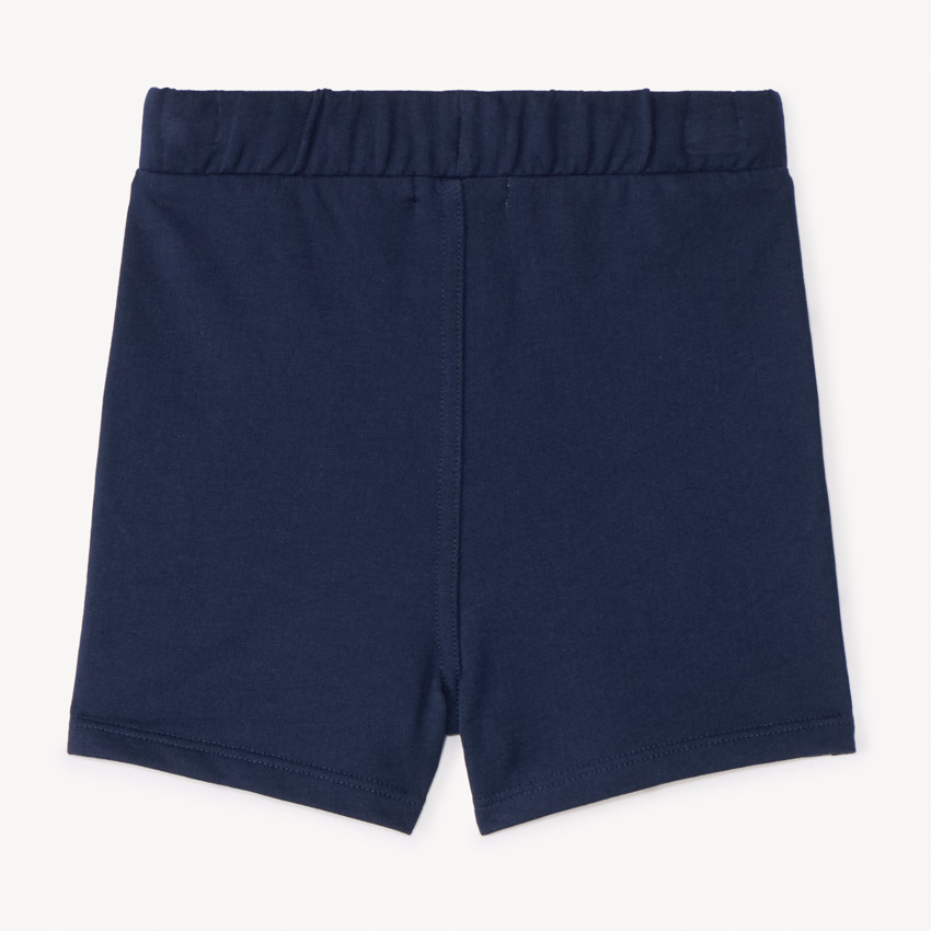 Βερμούδα en molleton μονόχρωμο για bebe αγόρι 
