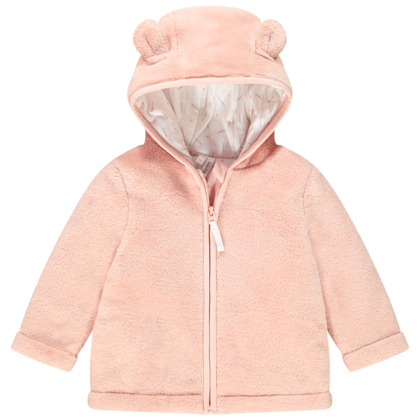 Φούτερ με κουκούλα για κορίτσι μωρού 