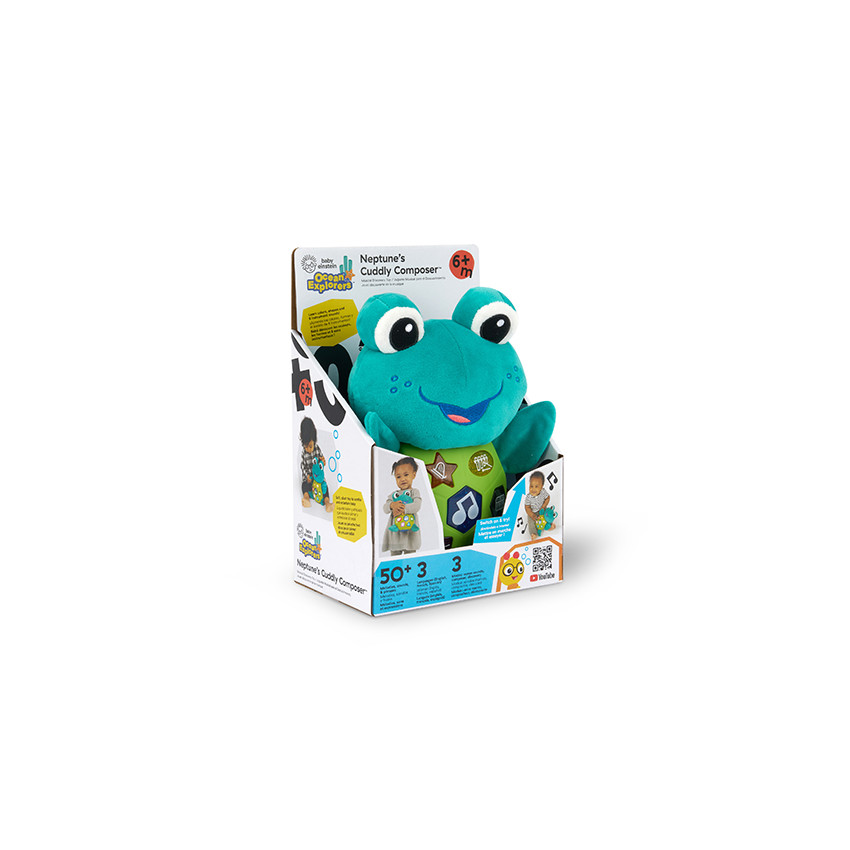 Μουσικό Λούτρινο Εκπαιδευτικό παιχνίδι Neptune’s Cuddly Composer BABY EINSTEIN 