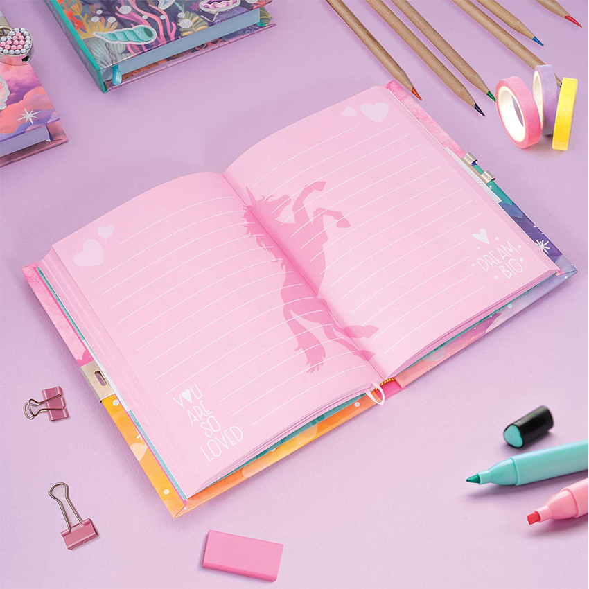 Ατζέντα Μεγάλη με Κλειδαριά - 3 Σχέδια AS  