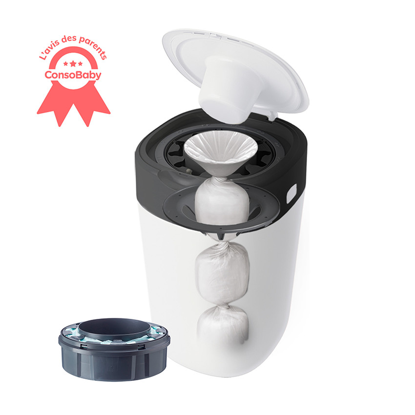 Κάδος απόρριψης πάνας  Twist & Click Λευκός  Additional Κάδος απόρριψης πάνας  Twist & Click Λευκός