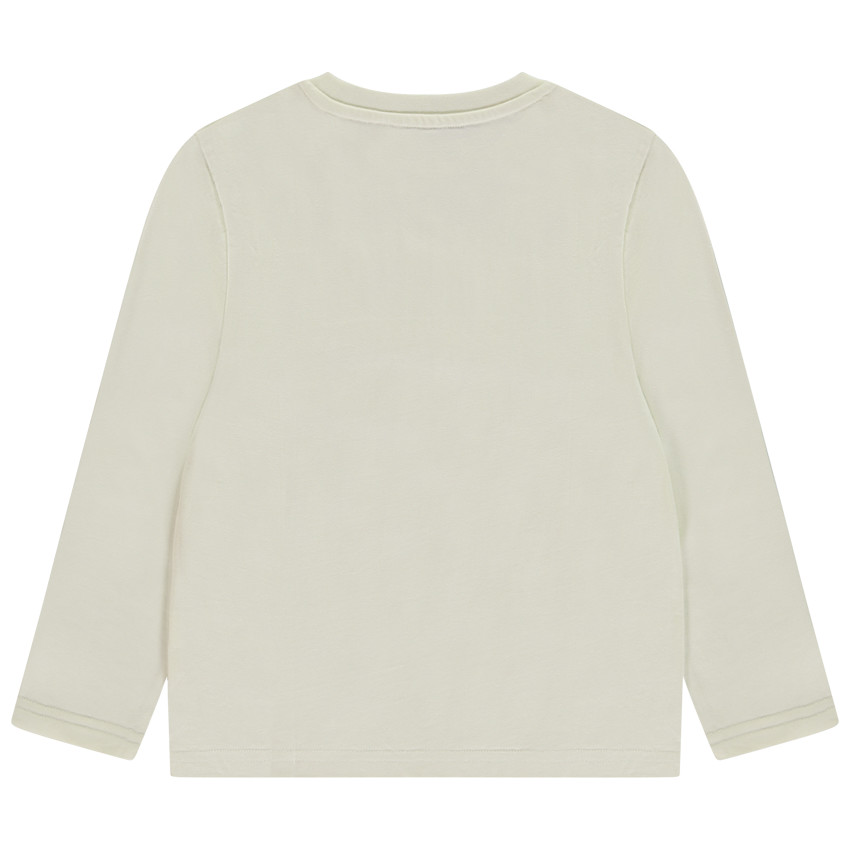 T-shirt μακρυμάνικο με υφή puff print για αγόρι 