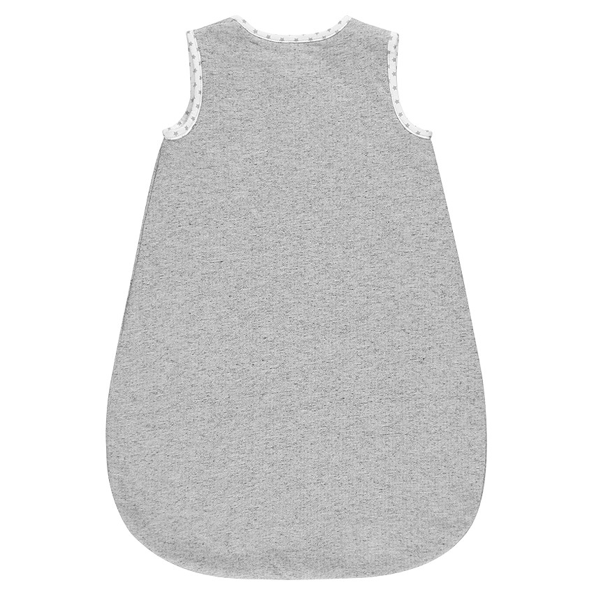 Turbulette sans manches doublée jersey avec dragon brodé 