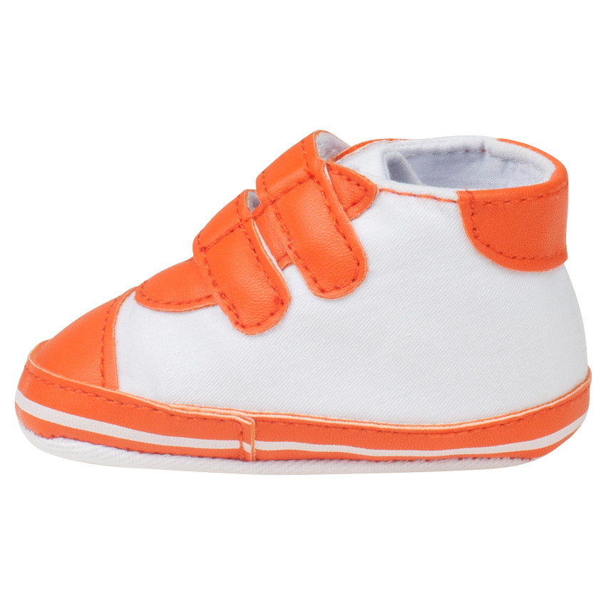 Υφασμάτινα μαλακά μποτάκια με velcro και στάμπα  Additional  Υφασμάτινα μαλακά μποτάκια με velcro και στάμπα