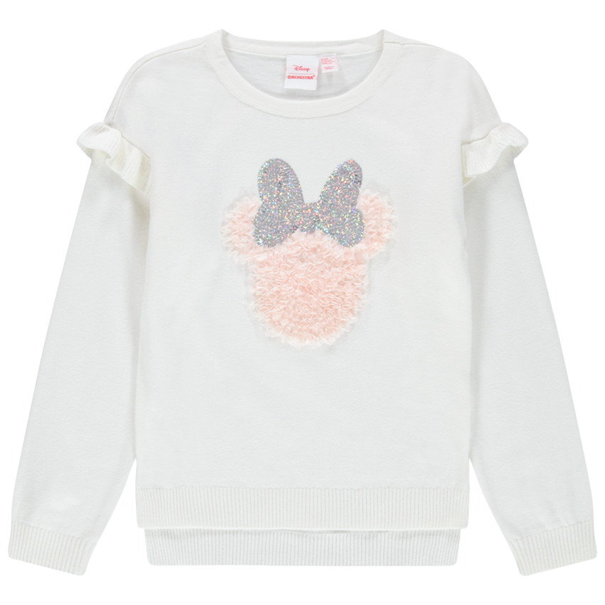 Πλεκτό με βολάν και μοτίβο Μίνι της Disney με «μαγικές» πούλιες  Additional Πλεκτό με βολάν και μοτίβο Μίνι της Disney με «μαγικές» πούλιες