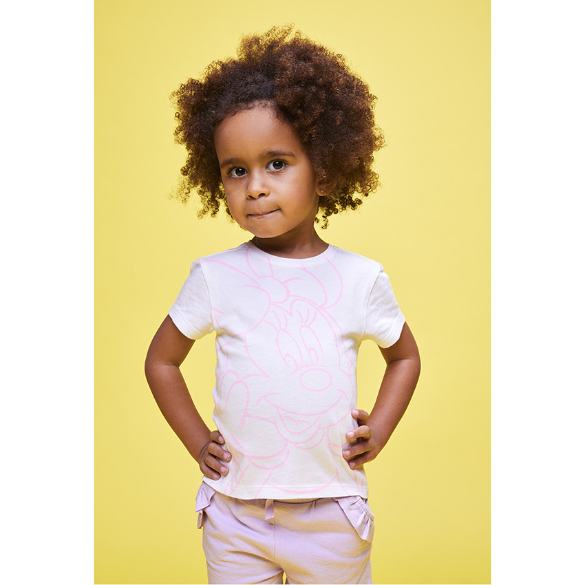 Σετ 3 τεμαχίων molletonné με ζακέτα Minnie Disney για bebe κορίτσι 