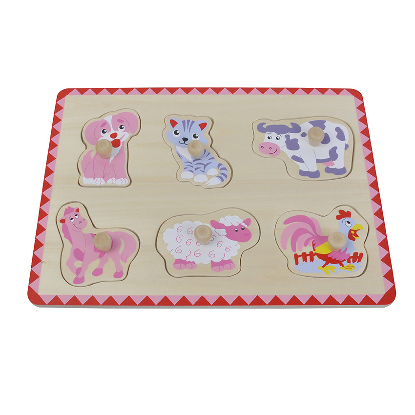 Ξύλινο παζλ φάρμα 