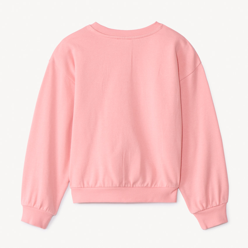 Φούτερ molleton oversize με μαγικές παγιέτες για κορίτσι 