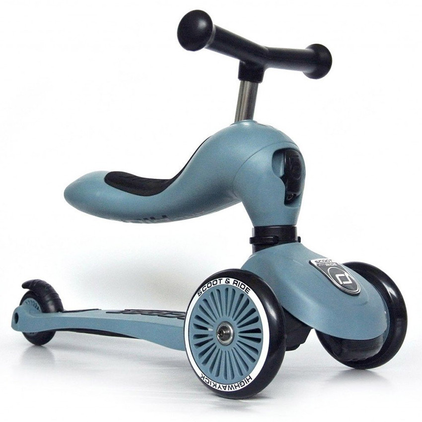 Ποδήλατο Ισορροπίας & Πατίνι 2 σε 1 HighWayKick 1 Steel Scoot & Ride  