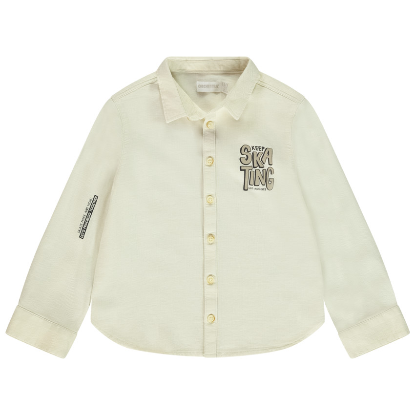 Πουκάμισο μακρυμάνικο print Skating για αγόρι 
