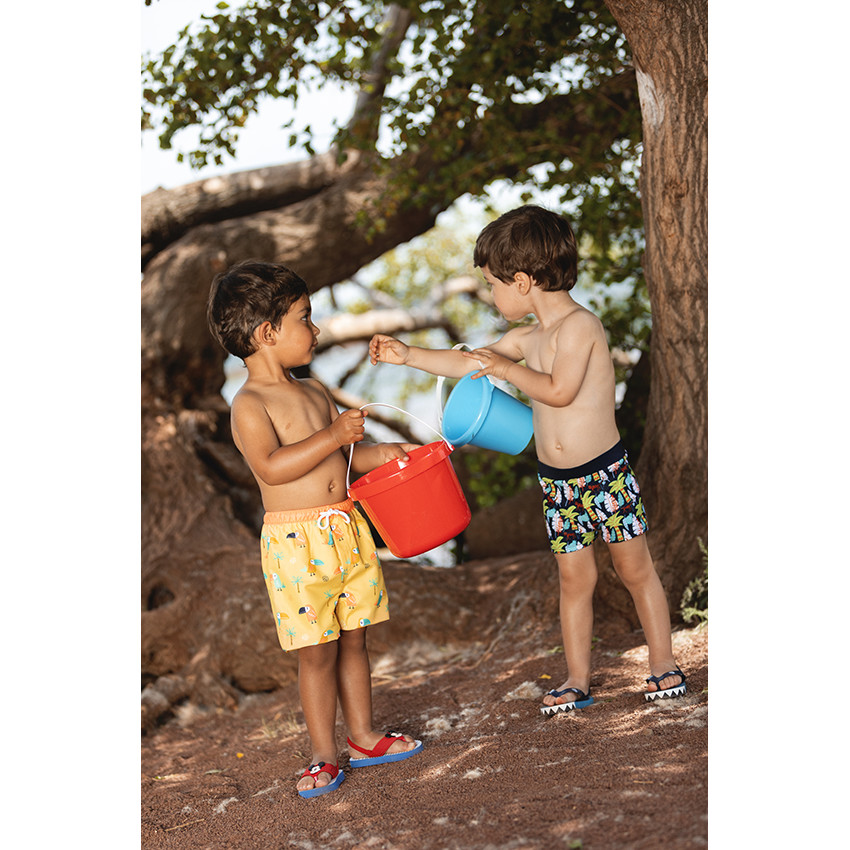 Boxer de bain imprimé jungle pour bébé garçon 