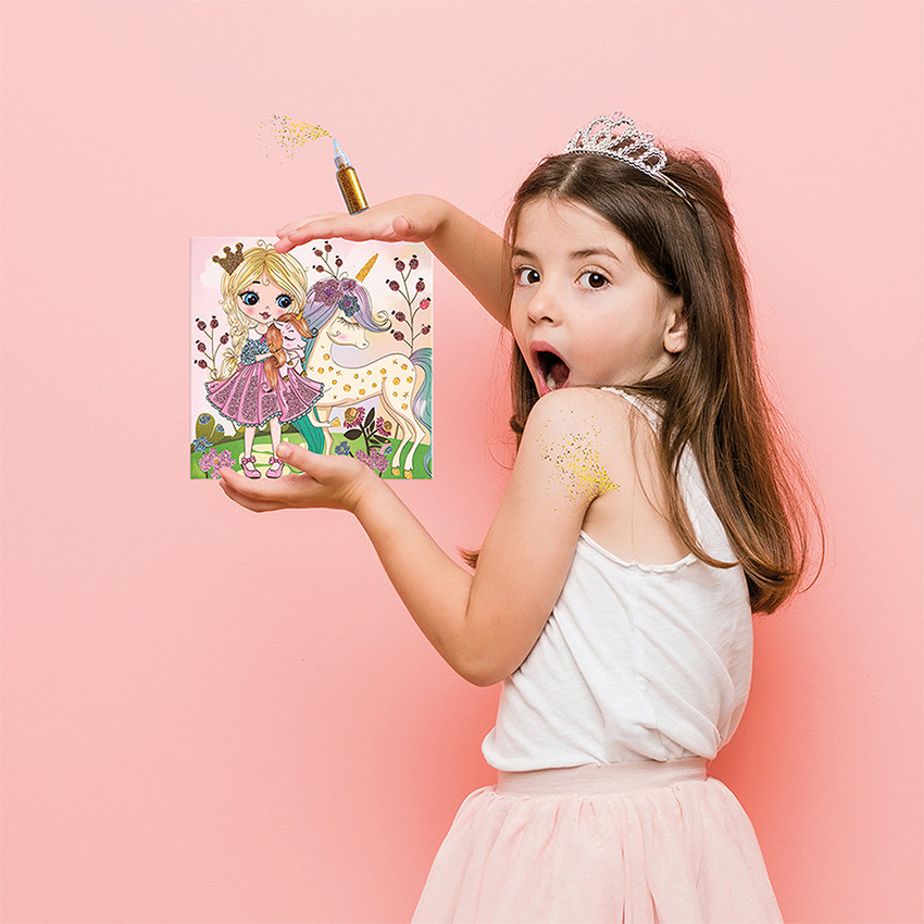 Σετ Χειροτεχνίας Art Glitter Fantasy HappiHobbi  