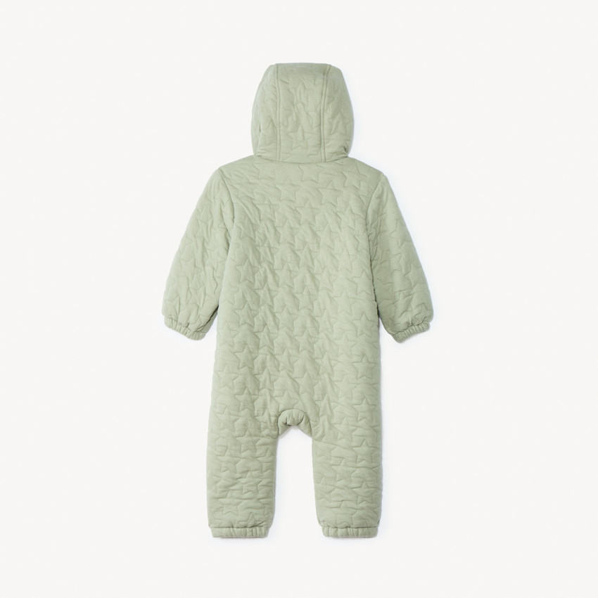 Combi-pilote matelassé et brodé mouton pour bébé avec finitions différentes selon l'âge 