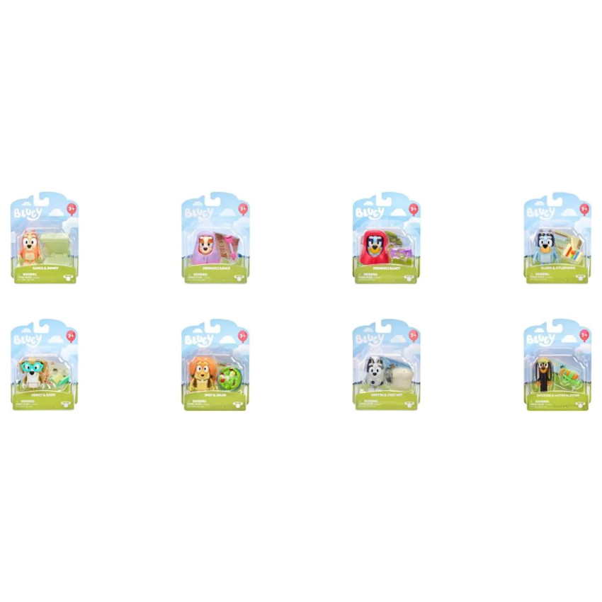 Bluey Φιγούρα Με Αξεσουάρ-8 Σχέδια - 1τμχ 