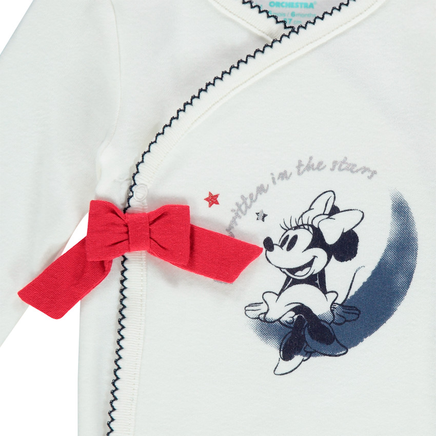 Body manches longues en coton print Minnie avec noeud  Additional Body manches longues en coton print Minnie avec noeud