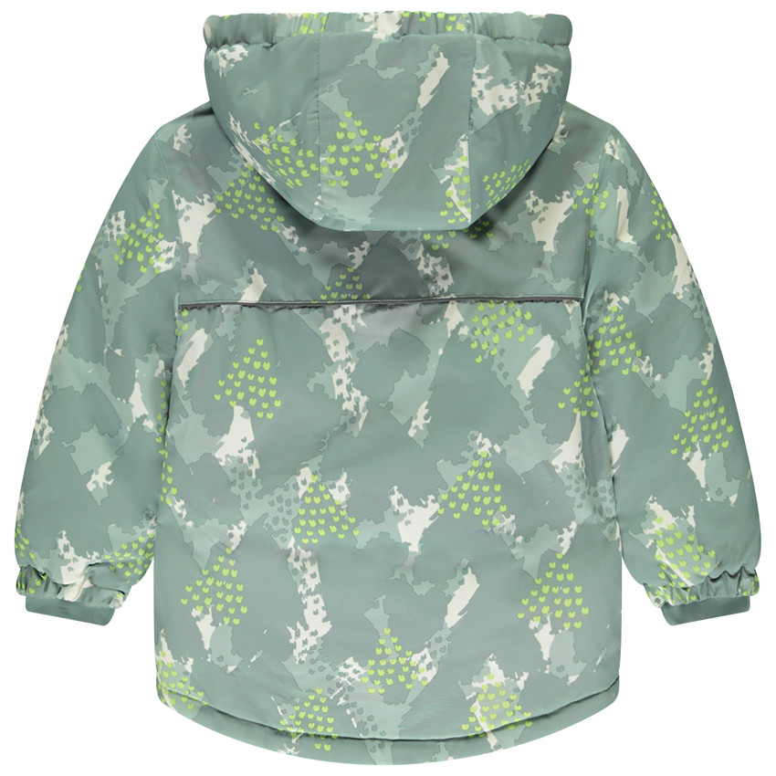 Μπουφάν σκι με επένδυση και φαντεζί σχέδιο για αγόρι 