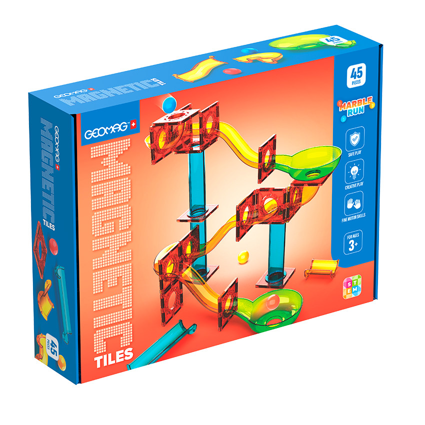 GEOMAG GEMS ΜΑΓΝΗΤΙΚΑ ΠΛΑΚΙΔΙΑ ΠΙΣΤΑ  - 45τμχ 